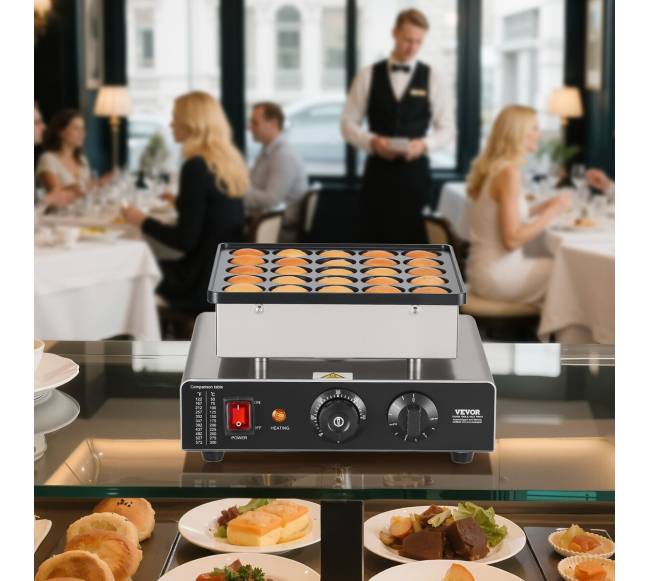 komercinis elektrinis mini blynų kepimo aparatas 25 vnt.7