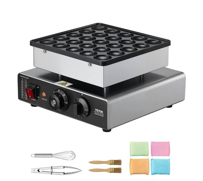 komercinis elektrinis mini blynų kepimo aparatas 25 vnt.8