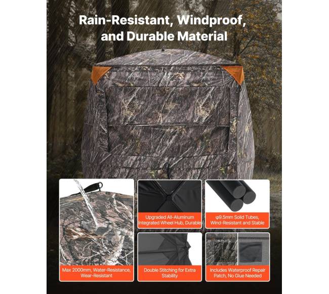 dviejų trijų asmenų medžioklės palapinė3