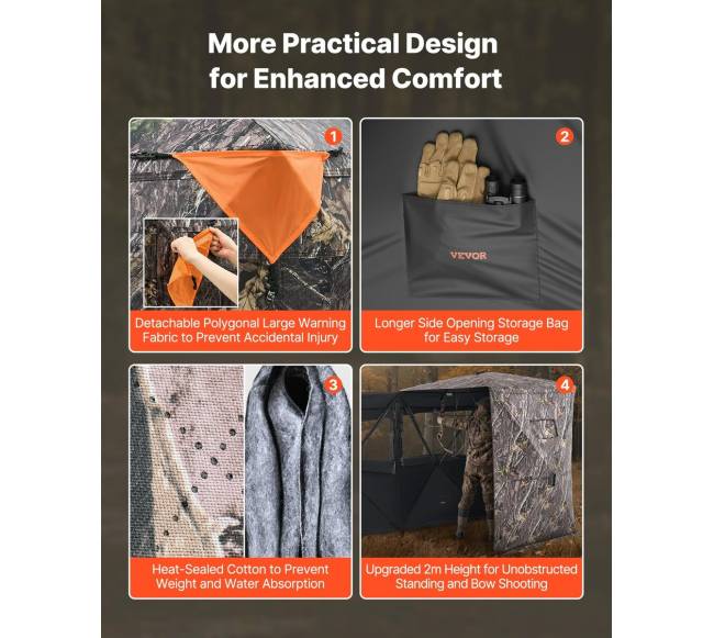 dviejų trijų asmenų medžioklės palapinė4