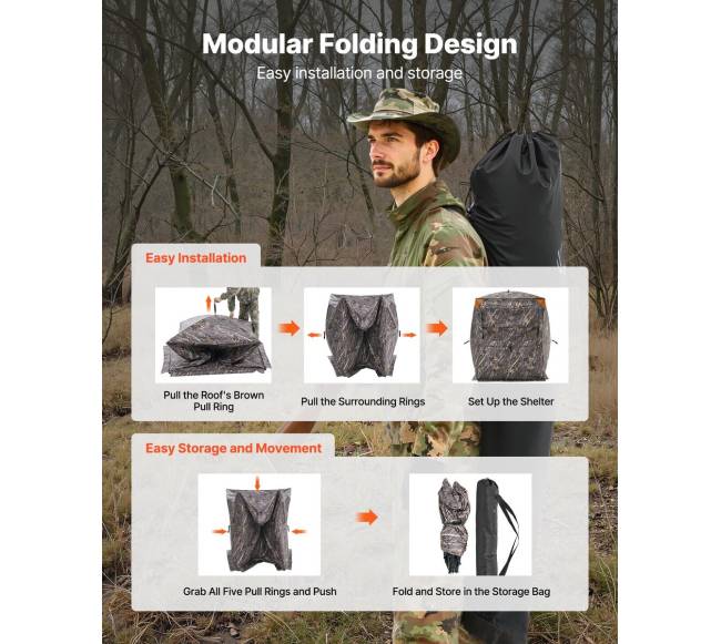 dviejų trijų asmenų medžioklės palapinė5