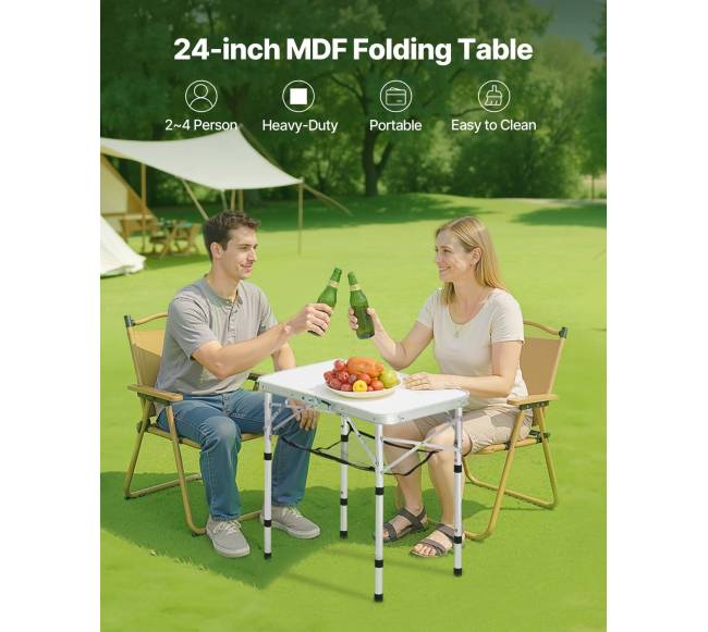 60 cm sulankstomas stalas piknikams ir stovyklavimui1