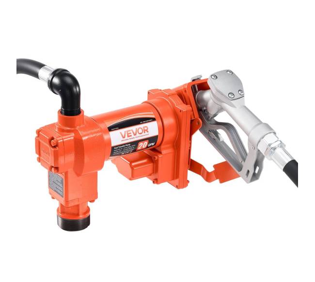 Kuro perdavimo pompa 12V su žarna ir antgaliu9