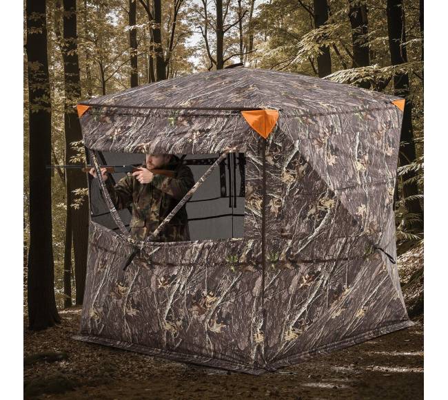 Nešiojama permatoma medžioklės slėptuvė 4-5 asmenims7