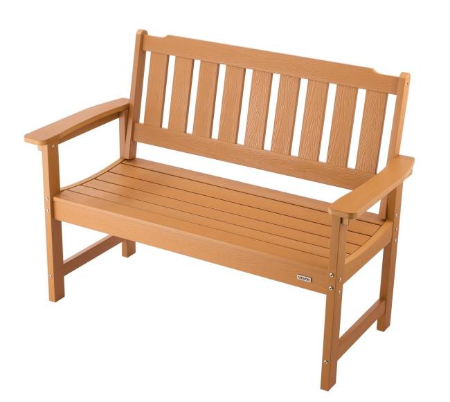 lauko suoliukas iš plastiko medžio imitacijos9