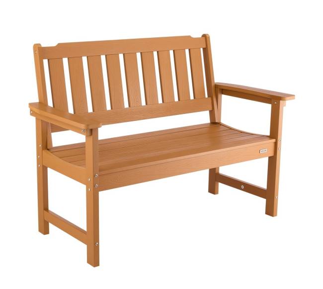 lauko suoliukas iš plastiko medžio imitacijos10