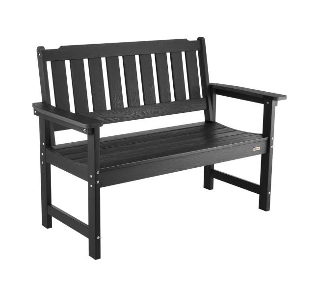 lauko suoliukas su plastikine konstrukcija0