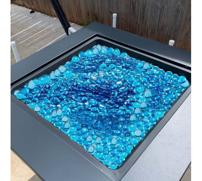 karibų mėlynas 10 lbs židinio stiklas7