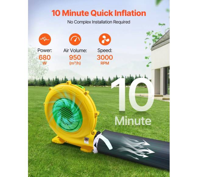 Nešiojama pripučiama palapinė renginiams 5x4 m2