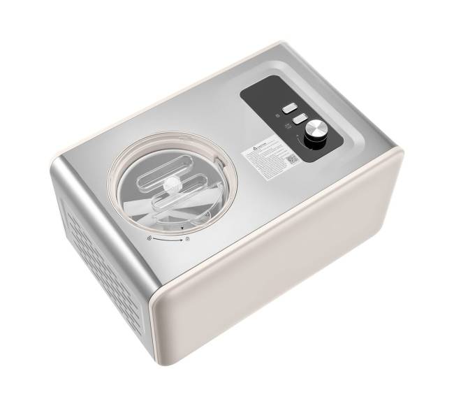 2 litrų automatinis ledų gamintojas su kompresoriumi0