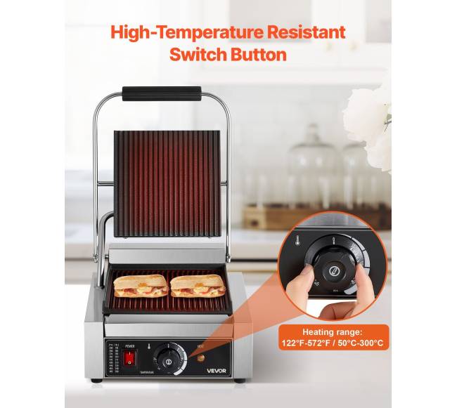 Panini grilio presas sumuštiniams 22x23 cm4