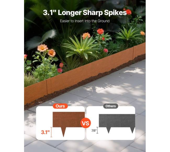 Plieninė kraštų juosta sodui1