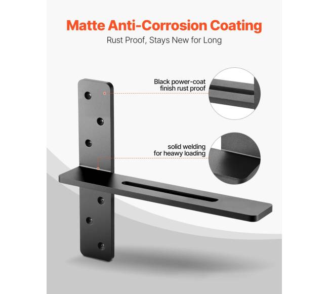 2 vnt lentynos laikikliai 355.6 mm3
