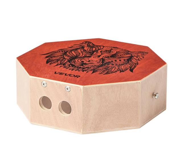 unikali cajon dėžė iš buko medienos su gitaros stygomis9