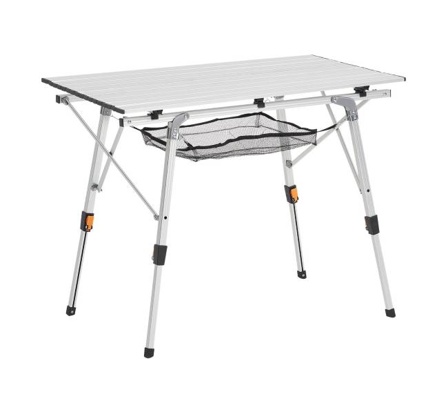 Sulankstomas aliuminio stalas stovyklavimui0