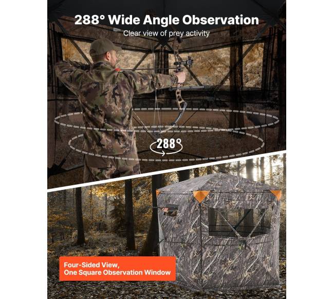 Nešiojama medžioklės slėptuvė 6-7 asmenims1