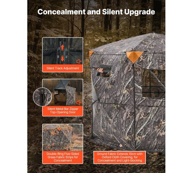 Nešiojama medžioklės slėptuvė 6-7 asmenims2