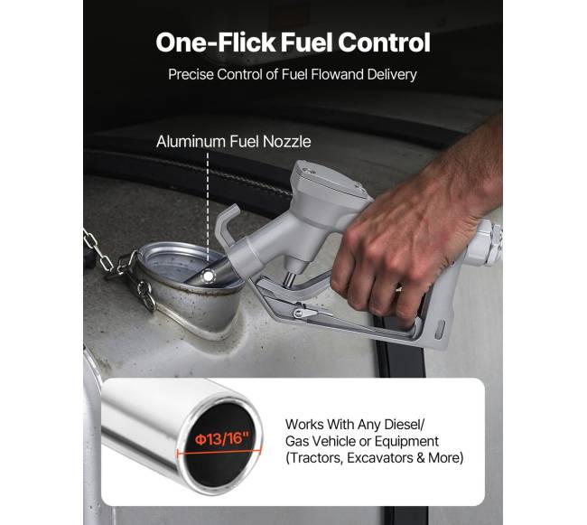 Kuro perkėlimo pompa su 12 V DC varikliu2