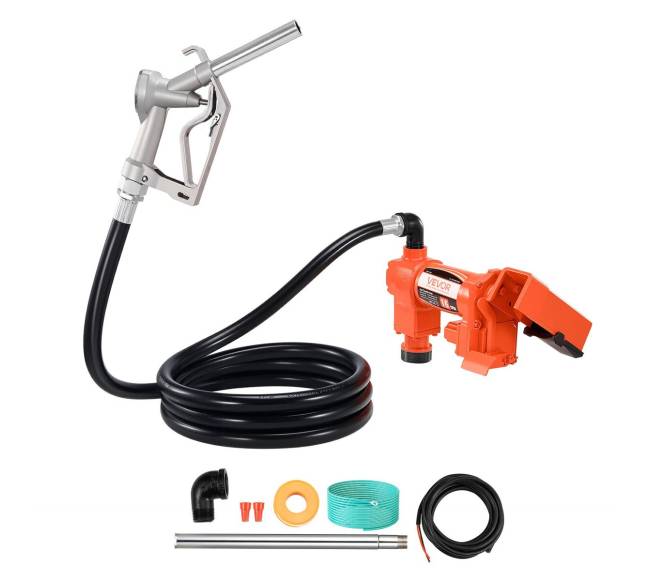 Kuro perkėlimo pompa su 12 V DC varikliu8