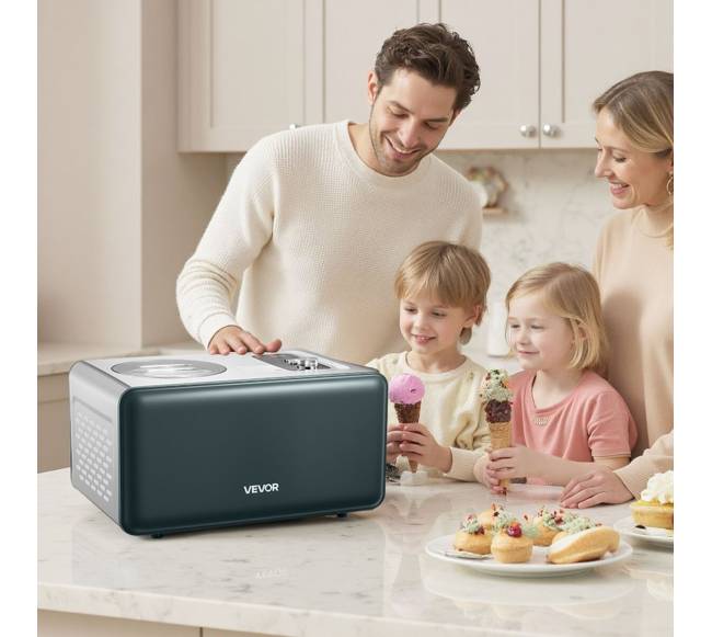 1.5 l automatinė ledų gaminimo mašina su kompresoriumi7