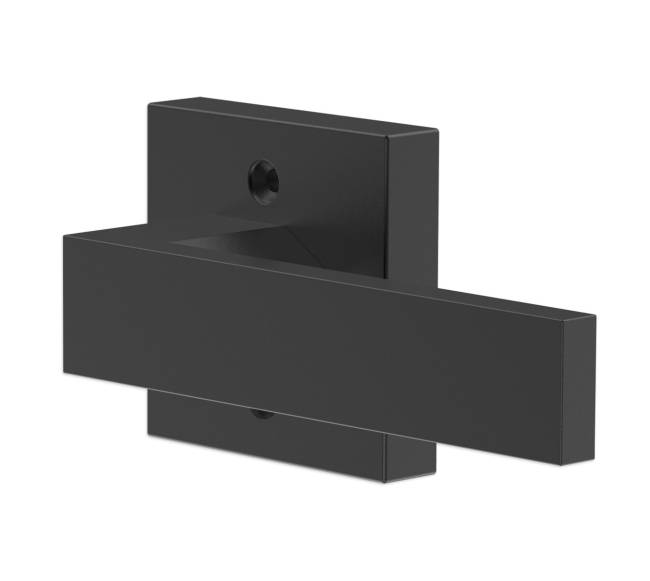 Juodas vienpusis durų rankenos svirtys8