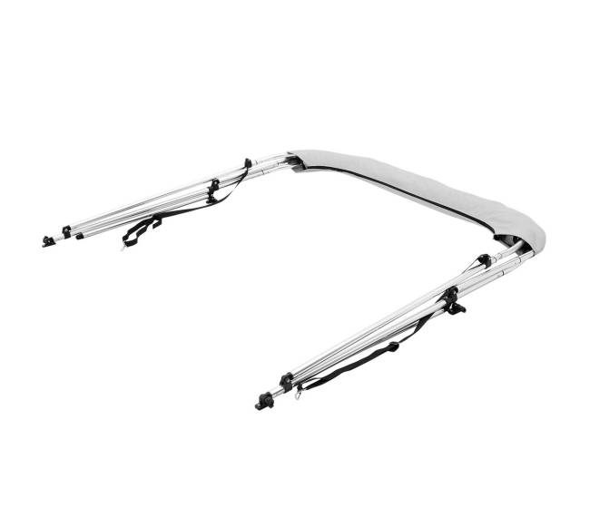 4 lankų bimini viršus laivui, šviesiai pilkas10