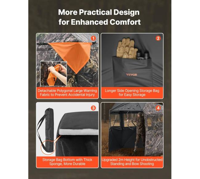 6-7 asmenų medžioklinė pastogė su krepšiu4