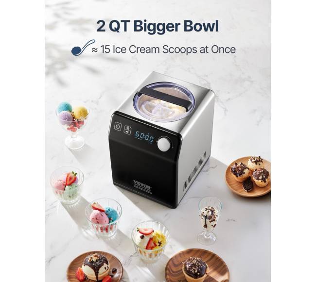 1,9 L automatinė ledų gaminimo mašina1