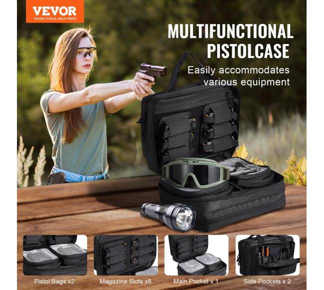 Taktinė dviejų pistoletų dėklas1