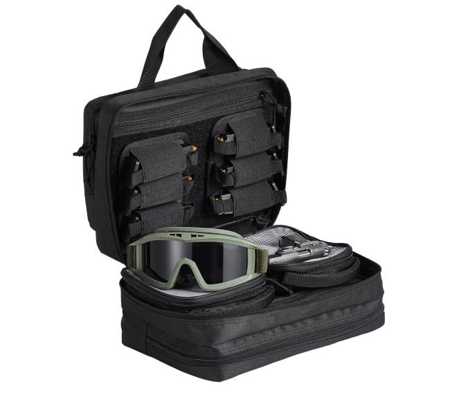 Taktinė dviejų pistoletų dėklas8