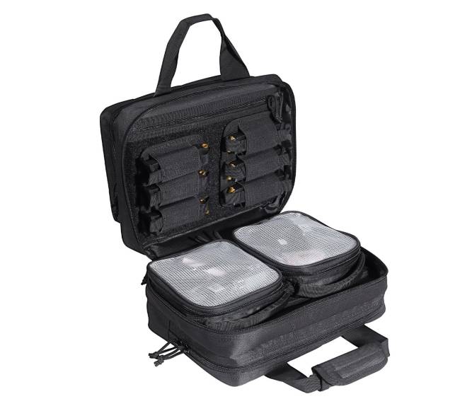 Taktinė dviejų pistoletų dėklas9