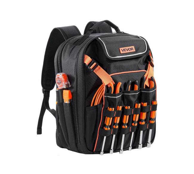 Darbo kuprinė su 45 kišenėmis elektrikams0