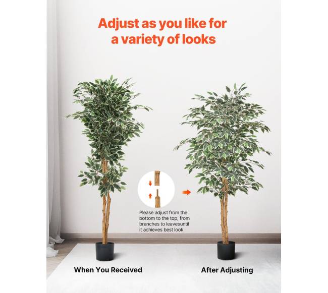 150 cm aukščio dirbtinis fikuso medis5