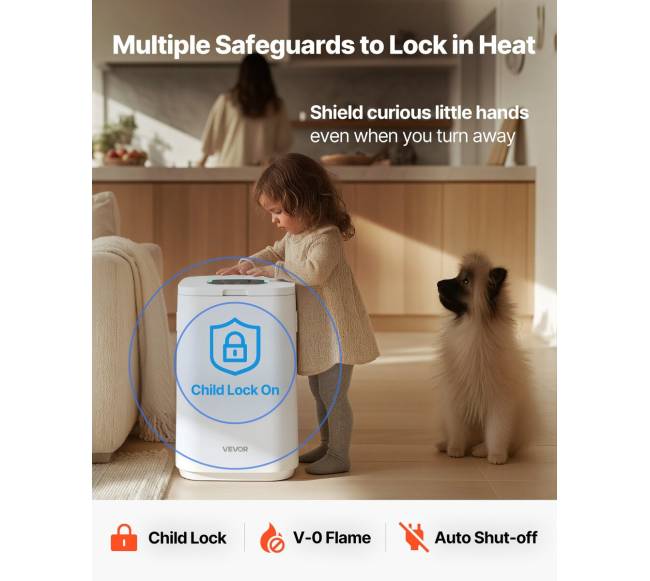 20 l rankšluosčių šildytuvas su LED ir keturiais kabliukais3