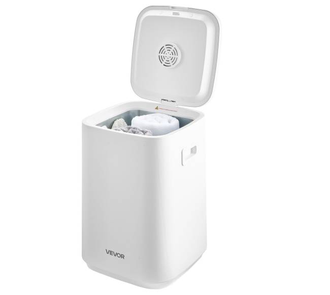 20 l rankšluosčių šildytuvas su LED ir keturiais kabliukais10