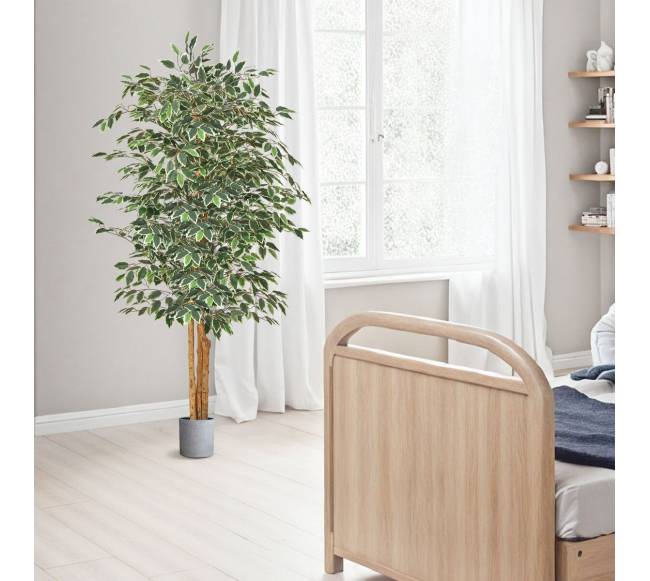 180 cm dirbtinis fikusas su vazonu vidaus dekorui7