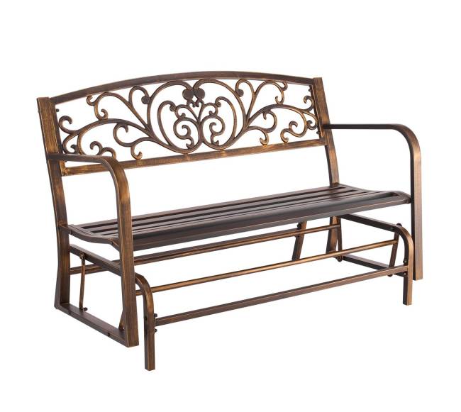 Lauko suoliukas su švelniu supimu0