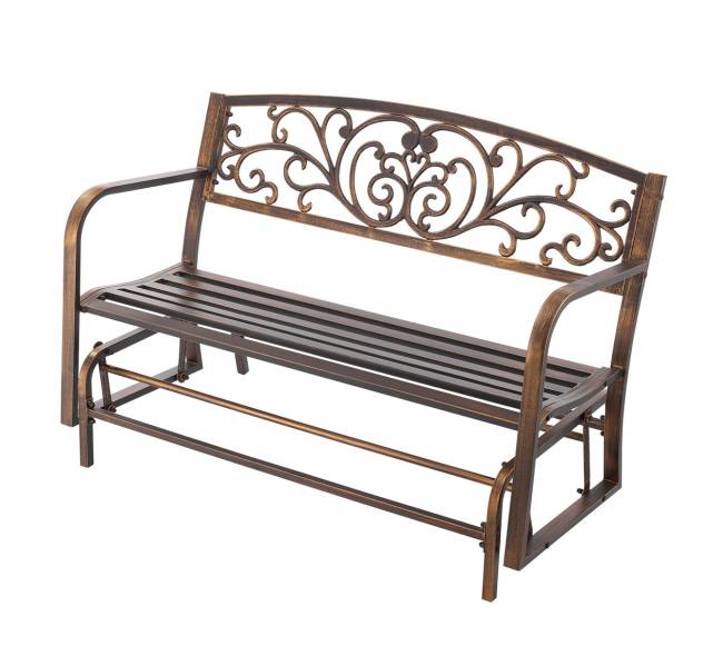 Lauko suoliukas su švelniu supimu9