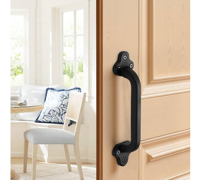 Tvarto durų rankena sodui 23 cm7