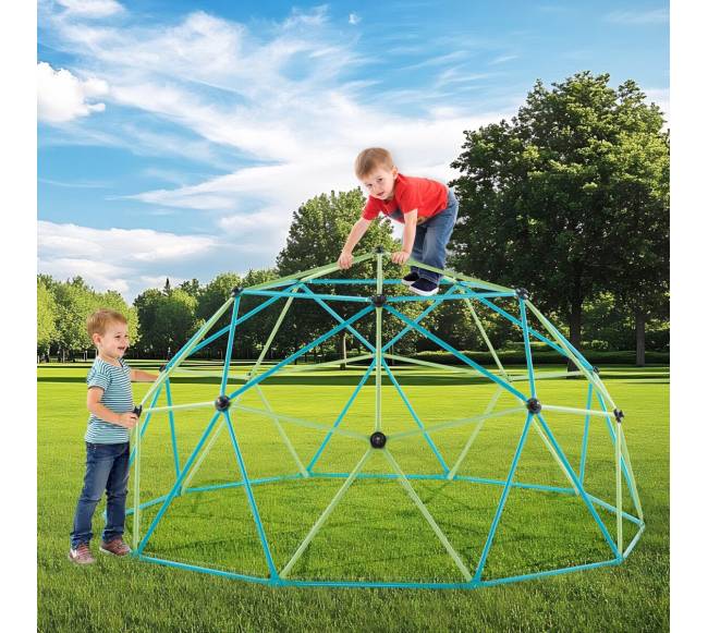 10 pėdų geometrinė laipiojimo kupolas su sūpynėmis7