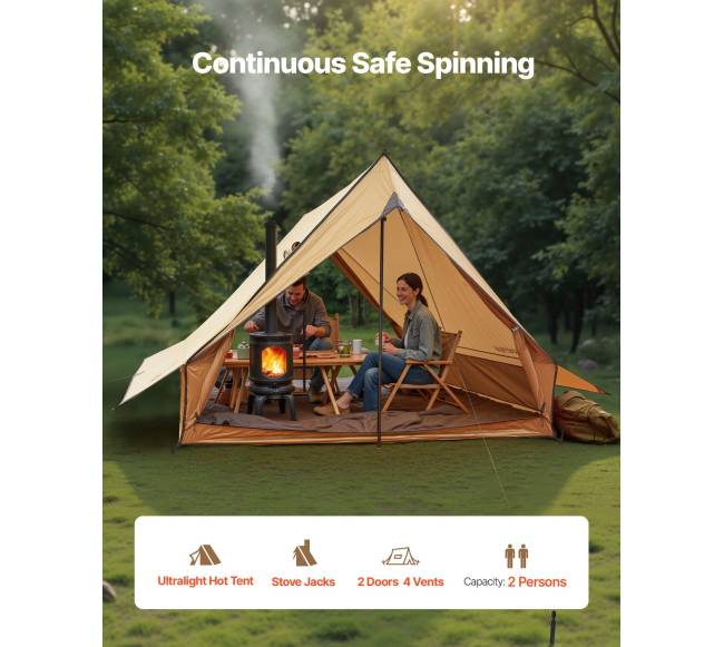 Dviguba palapinė su viryklės vieta3