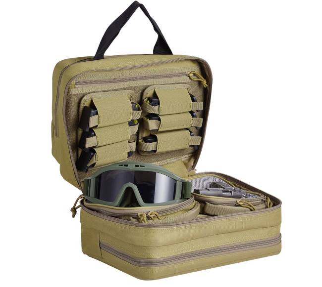 dėklas 2 pistoletams su integruotomis kišenėmis8