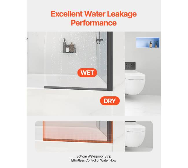 Slenkančios vonios dušo durys 86 cm x 140 cm4