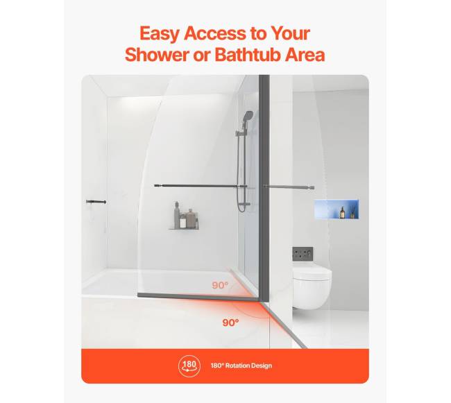 Slenkančios vonios dušo durys 86 cm x 140 cm5