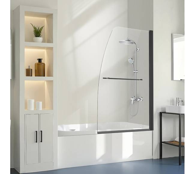 Slenkančios vonios dušo durys 86 cm x 140 cm7