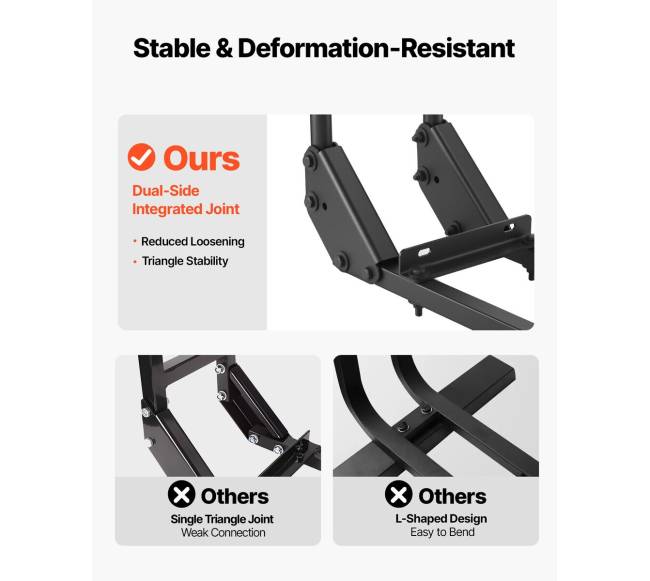 Golfinio vežimėlio galinė rankena su metaliniais kojų laikikliais4