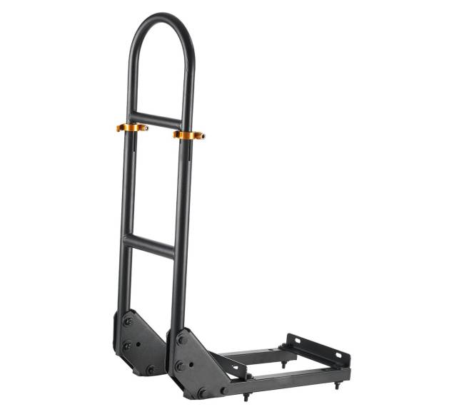 Golfinio vežimėlio galinė rankena su metaliniais kojų laikikliais8