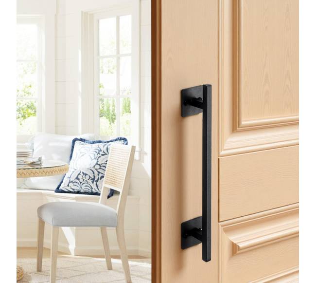 Tvarto durų rankena 32 cm sodo vartam7