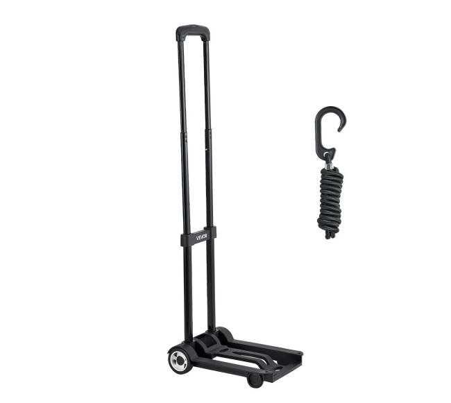 Sulankstoma platforminė keltuvas 50 kg vežimas8