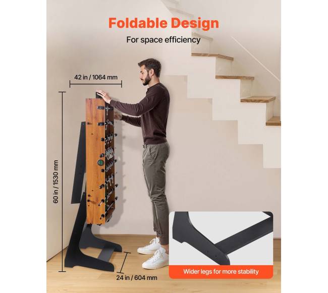 106 cm sulankstomas stalo futbolo stalas3